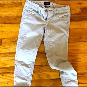 American Eagle Corduroy Jeggings Stone